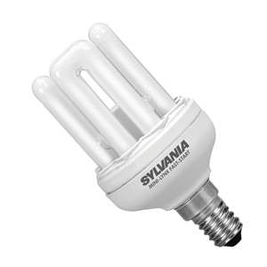 PLCQ11SES-826-SY - 240v 11w E14 Col:82 Elec Quad 6000hrs Energy Saving Light Bulbs Sylvania - The Lamp Company