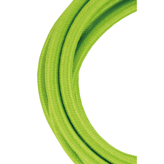 Bailey 139679 - Textile Cable 2C Green 3m