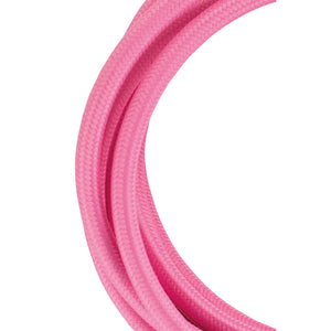 Bailey 139684 - Textile Cable 2C Pink 3m Bailey Bailey - The Lamp Company