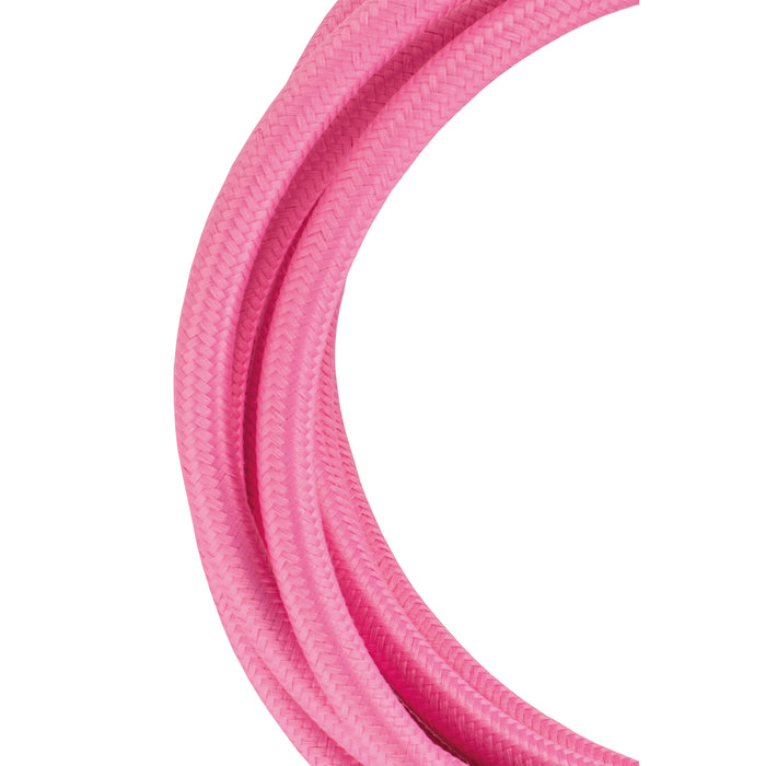 Bailey 139684 - Textile Cable 2C Pink 3m