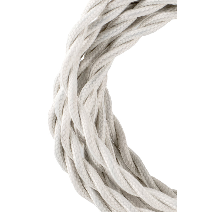 Bailey 139688 - Textile Cable Twisted 2C Beige 3m