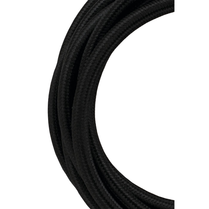 Bailey - 139690 - Textile Cable 3C 3M Black