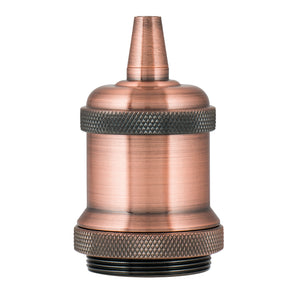 Bailey 139695 - Retro Lampholder Alu E27 Compl. Copper Antique Bailey Bailey - The Lamp Company
