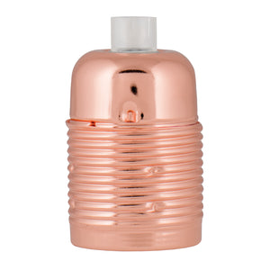 Bailey 139699 - Lampholder Metal Screw E27 Copper Bailey Bailey - The Lamp Company