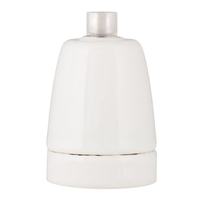 Bailey 139704 - Lampholder Porcelain E27 White Bailey Bailey - The Lamp Company