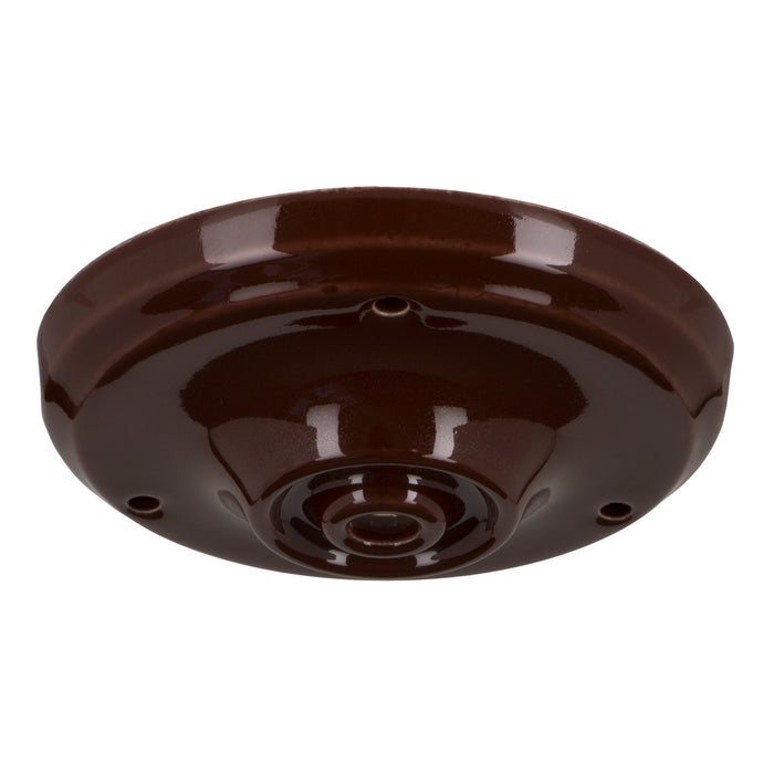 Bailey 139708 - Ceiling Cup Porcelain Brown