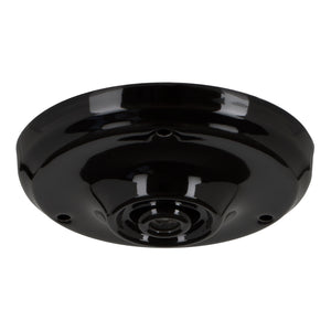 Bailey 139709 - Ceiling Cup Porcelain Black Bailey Bailey - The Lamp Company