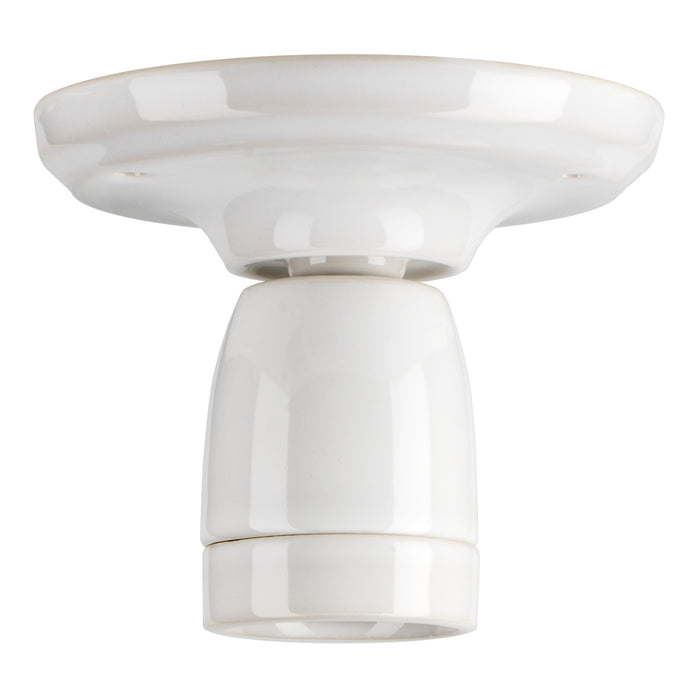 Bailey - 140307 - Ceiling / Wall Lamp Porcelain S E27 White