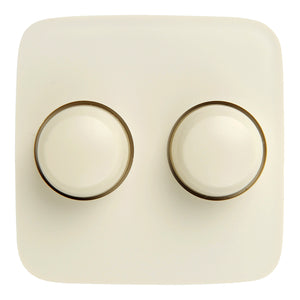 Bailey 140351 - Tradim 0356 Cover+buttons (duo) BJ Reflex SI Cream Bailey Bailey - The Lamp Company