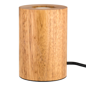 Bailey - 140640 - Table Lamp E27 Wood Light Bulbs Bailey - The Lamp Company