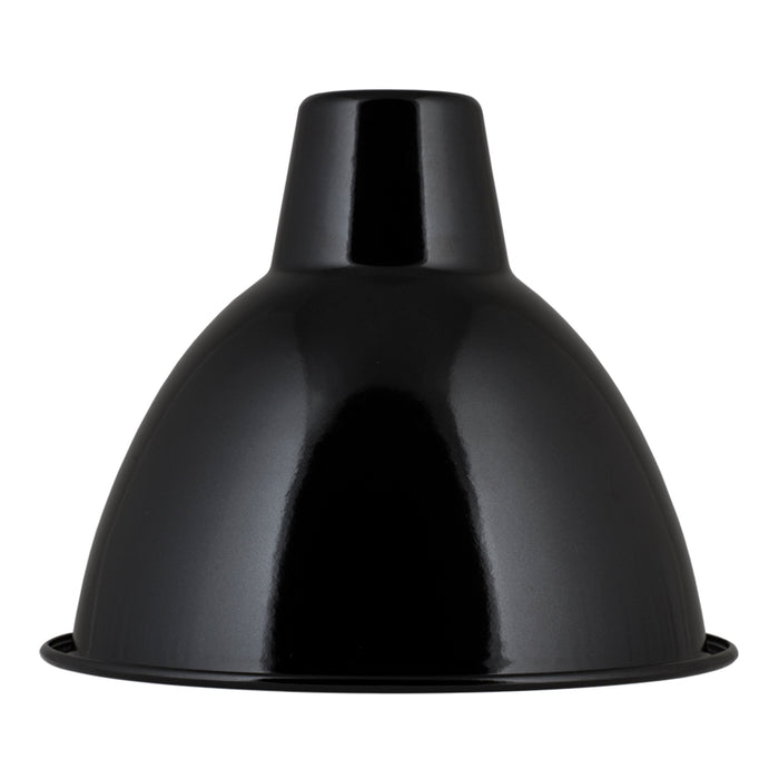Bailey - 140743 - Enamel Lampshade Dome 250 Black