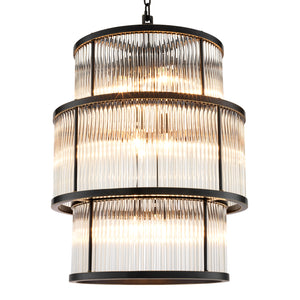 Bailey 140890 - Chandelier Baldwin Zinc Bailey Bailey - The Lamp Company