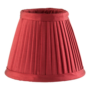 Bailey 140902 - Lampshade Lorraine S Burgundy Bailey Bailey - The Lamp Company