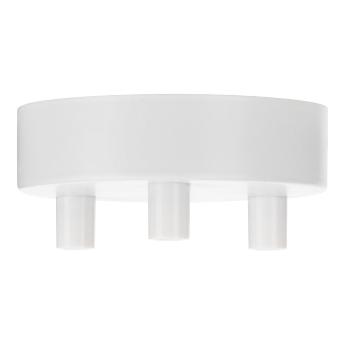 Bailey - 140917 - Ceiling Cup Metal White Multi-Cord 3
