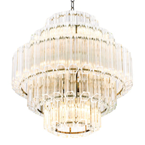 Bailey 140948 - Chandelier Evita S Nickel Bailey Bailey - The Lamp Company