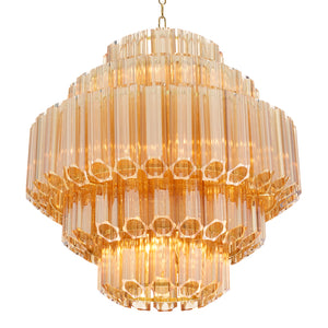 Bailey 140950 - Chandelier Evita S Gold Bailey Bailey - The Lamp Company