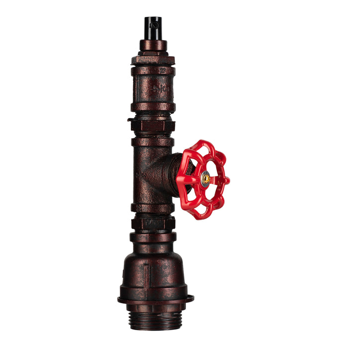 Bailey - 141061 - Fire Hose Pendant E27 Brown/Copper 1.3M Cable Black