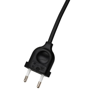 Bailey 141088 - Cord with European plug Black 200cm Bailey Bailey - The Lamp Company