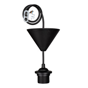 Bailey 141258 - Suspension TP E27 80CM Black Bailey Bailey - The Lamp Company
