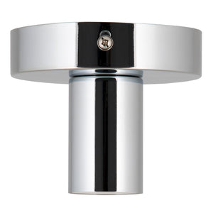 Bailey - 141718 - Ceiling / Wall Lamp Metal S E27 Chrome Light Bulbs Bailey - The Lamp Company