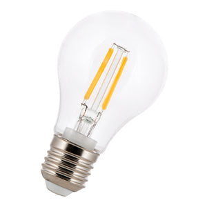 Bailey - 141887 - LED FIL Safe A60 E27 4W (39W) 450lm 827 PC Clear Light Bulbs Bailey - The Lamp Company