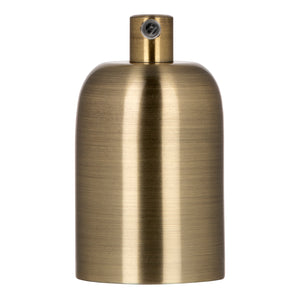 Bailey - 141946 - Lampholder Alu E27 Bronze Antique Light Bulbs Bailey - The Lamp Company