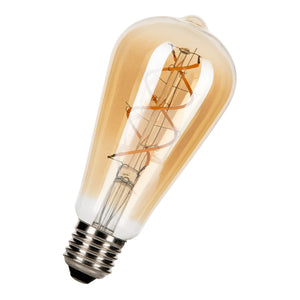 Bailey - 141978 - SPIRALED Basic ST64 E27 5W 260lm 820 Gold Light Bulbs Bailey - The Lamp Company