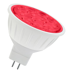 Bailey - 142069 - LED Colour MR16 GU5.3 12V 5.5W Red 40D Light Bulbs Bailey - The Lamp Company