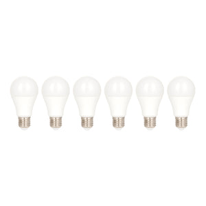 Bailey - 144583 - EcoPack 6pcs LED A60 E27 6W (45W) 550lm 840 Opal Light Bulbs Bailey - The Lamp Company