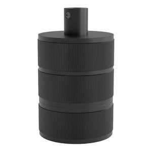 Bailey 142096 - Lampholder E27 Alu Satin Black 48x63mm Bailey Bailey - The Lamp Company