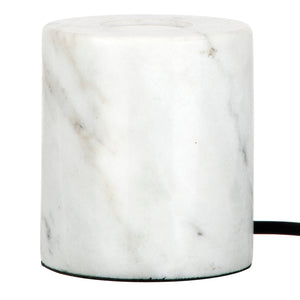 Bailey - 142452 - Table Lamp E27 Marble White Light Bulbs Bailey - The Lamp Company