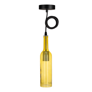 Bailey - 142458 - Bottle Pendant Rhine E27 Amber 1.5M Light Bulbs Bailey - The Lamp Company