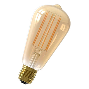 Bailey 142737 - LED Long Filament ST64 E27 240V 4W 2100K Gold Bailey Bailey - The Lamp Company