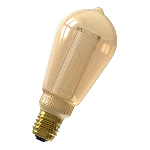Bailey 142748 - LED Fil Crown ST64 E27 240V 3.5W 1800K Gold Dimm Bailey Bailey - The Lamp Company