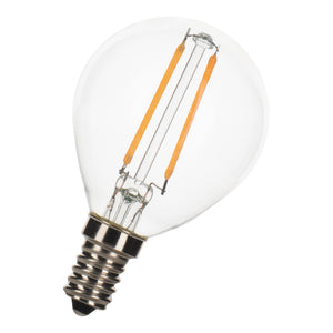 Bailey - 142763 - LED FIL G45 E12 2W (19W) 180lm 822 Clear Light Bulbs Bailey - The Lamp Company