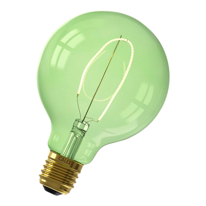 Bailey 142790 - LED Fil Nora G95 E27 240V 4W 2200K Emerald Green Dimm