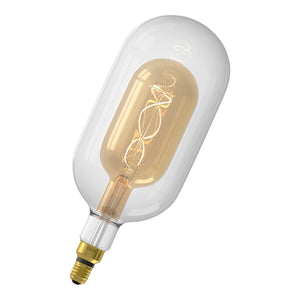 Bailey 142807 - LED Fil Sundsvall Fusion Tube E27 3W 2200K Clear/Gold Dimm Bailey Bailey - The Lamp Company