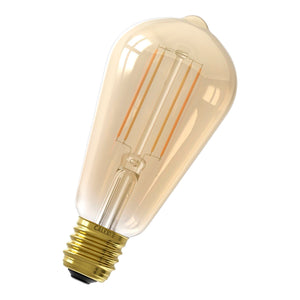 Bailey 142844 - Smart WIFI LED ST64 E27 240V 7W 1800-3000K Gold Bailey Bailey - The Lamp Company