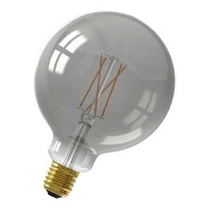 Bailey 142847 - Smart WIFI LED G125 E27 240V 7W 1800-3000K Smokey Grey Bailey Bailey - The Lamp Company