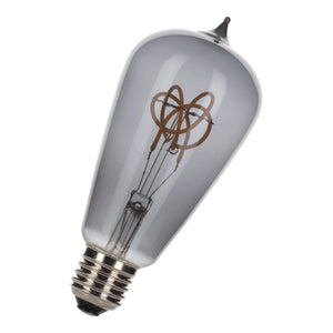 Bailey - 143035 - SPIRALED Nostalgic ST64 E27 DIM 4W (11W) 80lm 922 Black Light Bulbs Bailey - The Lamp Company