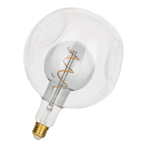 Bailey - 143092 - LED Duo G180 E27 4W 180lm 2200K Clear/Grey Light Bulbs Bailey - The Lamp Company