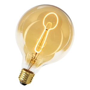 Bailey 143120 - LED FIL Spoon G125 E27 4W 2700K Gold Dimm LED Globe Light Bulbs Bailey - The Lamp Company