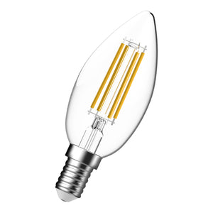 Bailey - 143209 - TUN LED Fil C35 E14 4.5W (40W) 470lm 827 CL Light Bulbs Tungsram - The Lamp Company