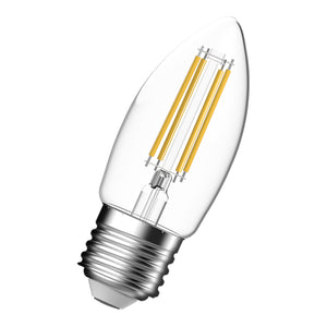 Bailey - 143211 - TUN LED Fil C35 E27 4.5W (40W) 470lm 827 CL Light Bulbs Tungsram - The Lamp Company
