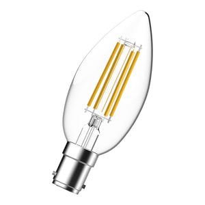 Bailey - 143257 - TUN LED Fil C35 Ba15d 7W (60W) 806lm 827 CL Light Bulbs Tungsram - The Lamp Company