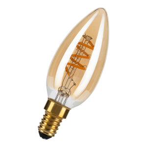 Bailey - 143316 - SPIRALED Basic C35 E14 DIM 3W (18W) 165lm 820 Gold Light Bulbs Bailey - The Lamp Company