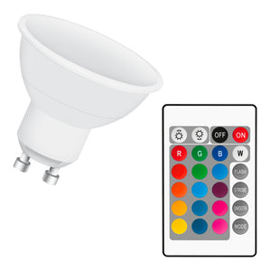 Bailey - 144043 - LED Retrofit RGBW lamps with remote control 25 120° 4.5 W/27 Light Bulbs OSRAM - The Lamp Company