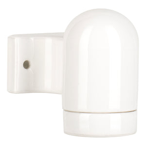 Bailey - 144100 - Wall Lamp Porcelain E27 White Light Bulbs Bailey - The Lamp Company