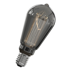 Bailey - 144455 - LED Fil Crown ST64 E27 DIM 3.5W 2000K Titanium Light Bulbs Calex - The Lamp Company