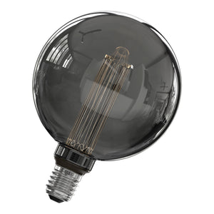 Bailey - 144457 - LED Fil Crown G125 E27 DIM 3.5W 2000K Titanium Light Bulbs Calex - The Lamp Company
